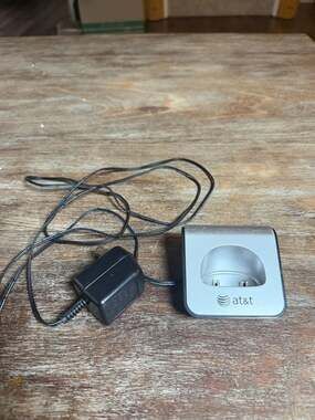 AT&T Cordless Handset Charging Cradle Base with AC Power Adapter